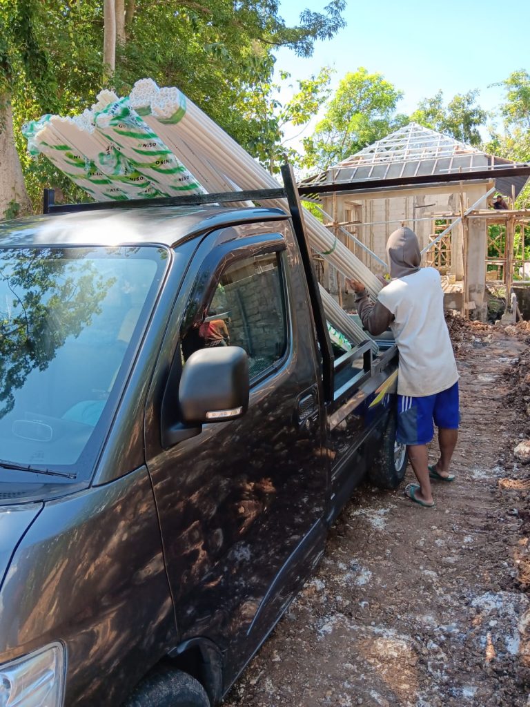 Pelanggan order kembali untuk mengirim peralatan listrik ke Jimbaran
