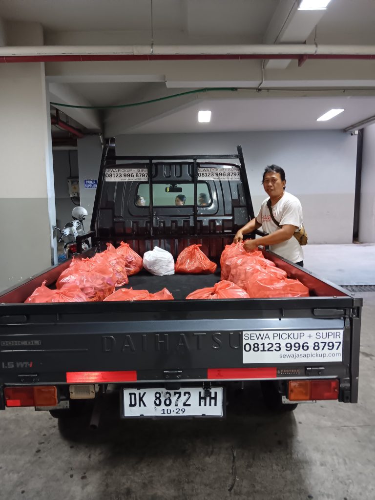 Jasa pickup kirim souvenir ke salah satu supermarket terkenal di Bali
