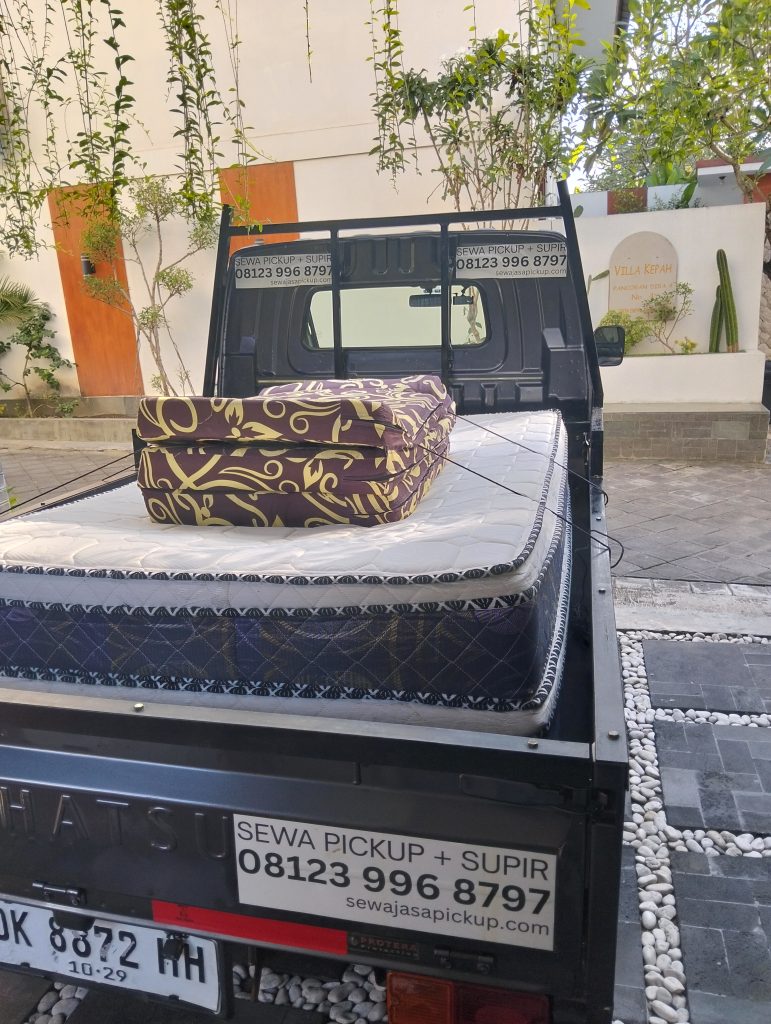 Sewa Jasa Pickup siap mengirim extra bed ke villa atau barang lain