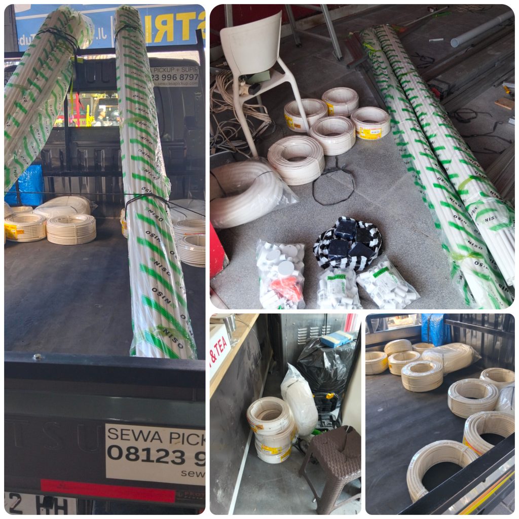 Jasa pickup lebih murah untuk kirim barang ke beberapa tempat sekaligus